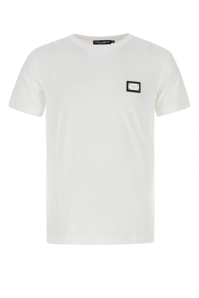 Shop Dolce & Gabbana T-shirt In W0800