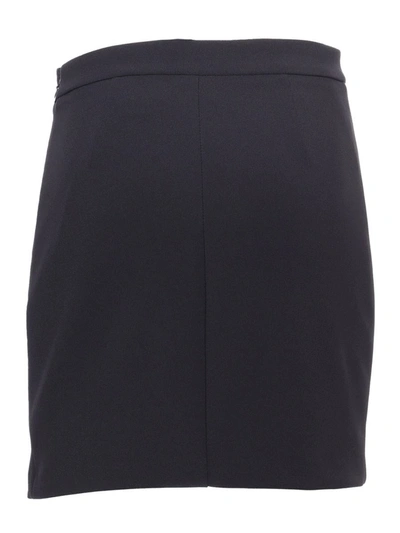 Shop Elisabetta Franchi Short Skirt In Black
