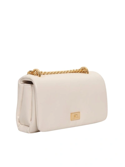 Shop Elisabetta Franchi Shoulder Bag In White
