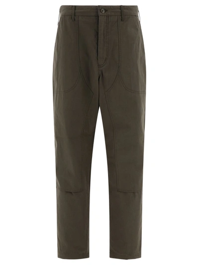 Shop Engineered Garments Climbing Trousers In Green