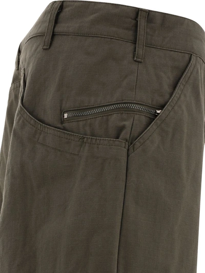 Shop Engineered Garments Climbing Trousers In Green