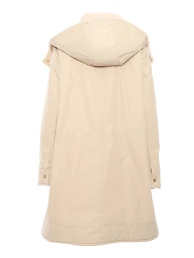 Fay Padded Parka In White