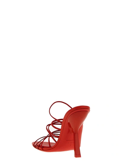 Shop Ferragamo 'altaire' Sandals In Red