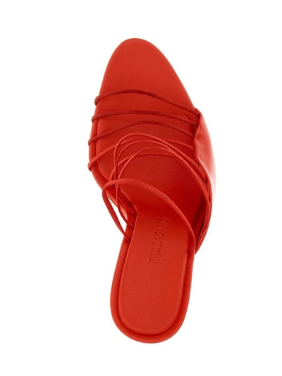 Shop Ferragamo 'altaire' Sandals In Red