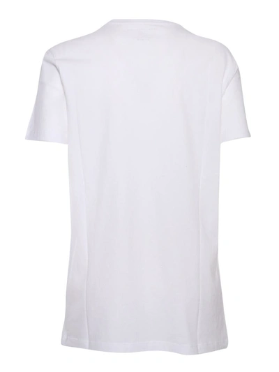 Shop Filatures Du Lion T-shirt M/l In White