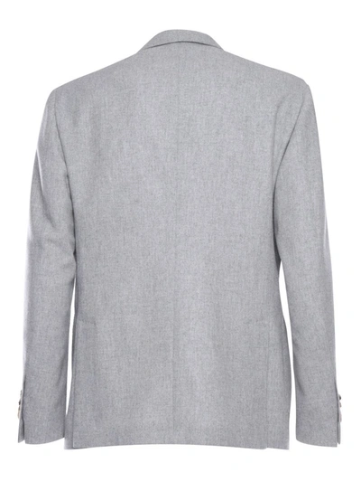 Lardini Cashmere Jacket In Gray