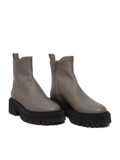Shop Lorena Antoniazzi Boot In Gray