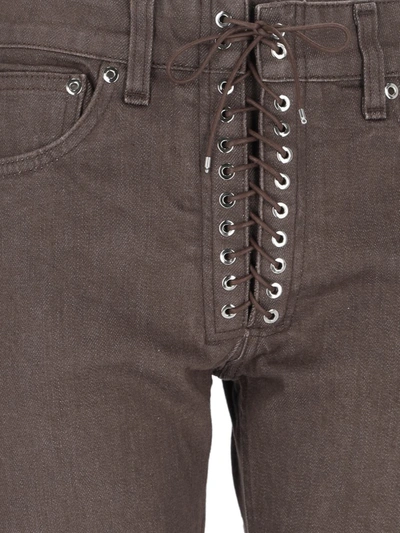 Shop Ludovic De Saint Sernin Jeans In Brown