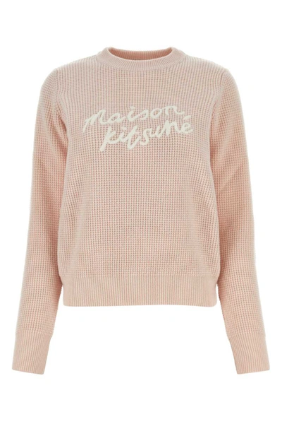 Shop Maison Kitsuné Maison Kitsune Knitwear In Pink