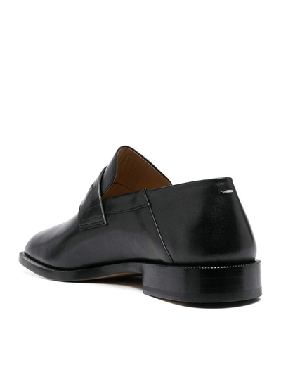 Shop Maison Margiela Loafers Shoes In Black