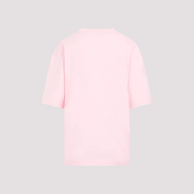 Shop Marni Cotton T-shirt Tshirt In Pink & Purple
