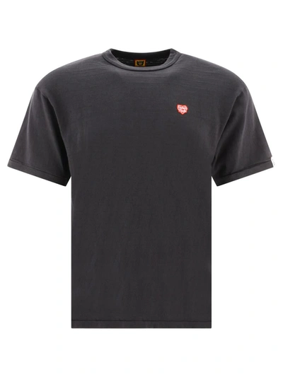 Shop Human Made "heart Badge" T-shirt In Black