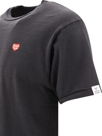 Shop Human Made "heart Badge" T-shirt In Black