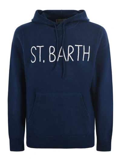 Shop Mc2 Saint Barth Sweaters Blue