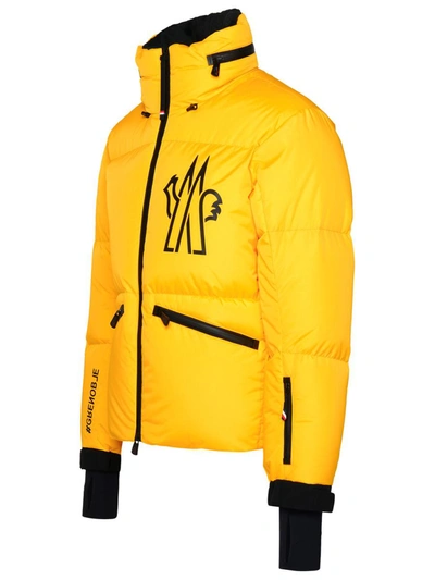 Shop Moncler Grenoble Down Jacket Verdons In Yellow