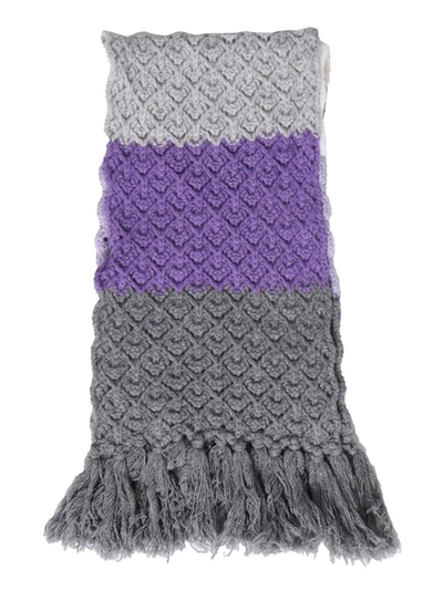 Shop Kangra Cashmere Scarf In Gray