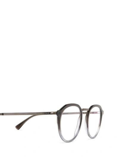Shop Mykita Eyeglasses In A54 Shiny Graphite/grey Gradie