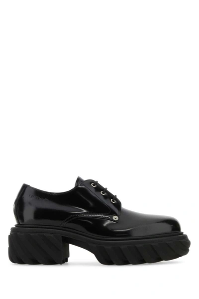 Shop Off-white Off White Lace-ups In Black