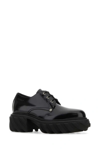 Shop Off-white Off White Lace-ups In Black