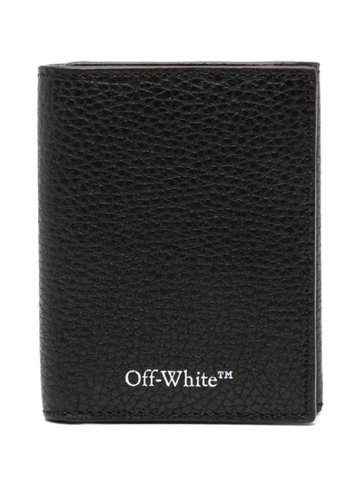 Shop Off-white 3d Diag Leather Wallet In Black