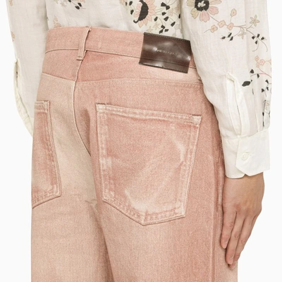 Shop Our Legacy Antique Denim Baggy Jeans In Pink