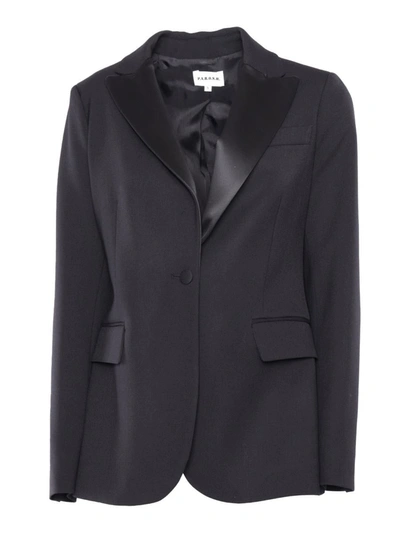 P.a.r.o.s.h Single-breasted Jacket In Black