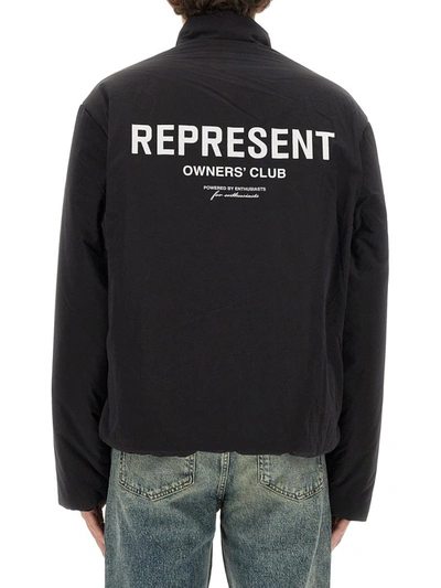 Shop Represent "owners' Club" Jacket In Black