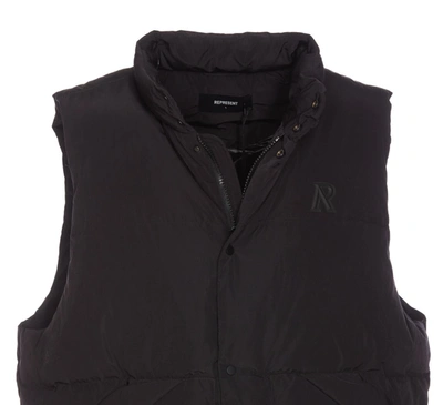 Represent Nylon Jacket In Black