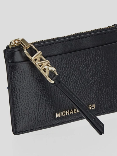 Shop Michael Michael Kors Wallets In Black