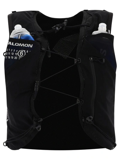 Shop Mm6 Maison Margiela "salomon X Mm6" Hydration Vest In Black