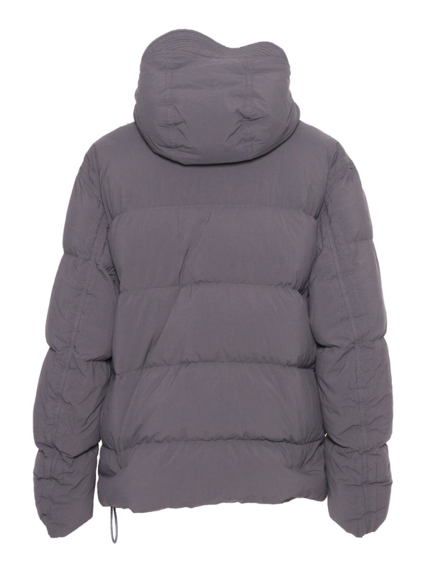 Ten C hooded down jacket - Grey