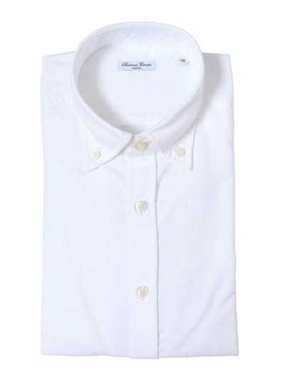 Shop Sartoria Del Campo-sonrisa Shirt In White