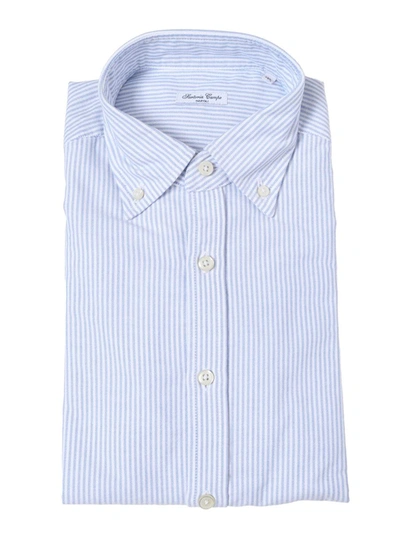 Shop Sartoria Del Campo-sonrisa Shirt In Blue