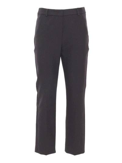 Weekend Max Mara Cecco Long Trouser In Black