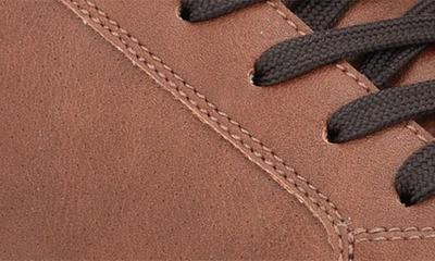 Tommy Hilfiger Trapeze Sneaker In Medium Brown