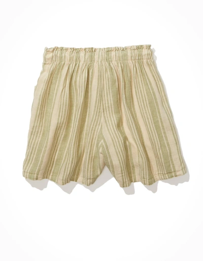 Shop American Eagle Outfitters Ae Beach Short In Green