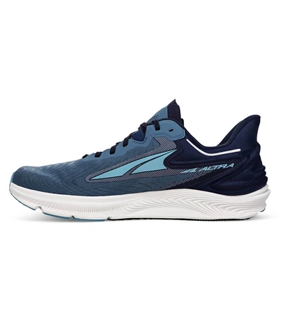 Shop Altra Men's Torin 6 Running Shoes - Medium Width In Mineral Blue In Multi