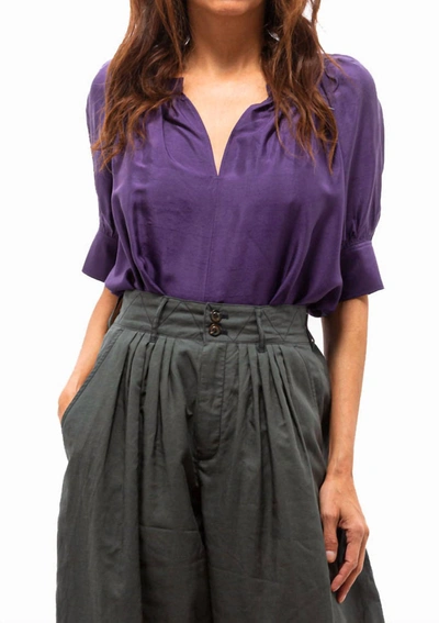 Shop Soeur Prima Shirt In Violet In Purple