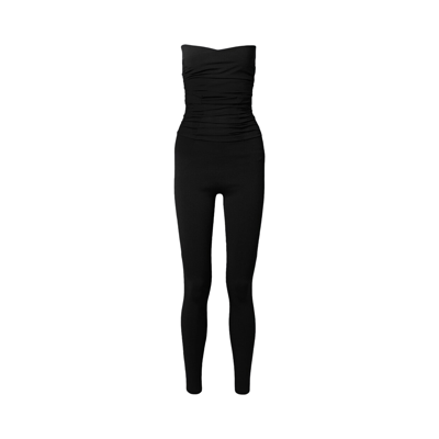 Pre-owned Khaite Tela Catsuit 'black'