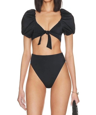 Shop Cleobella Maude Bikini Top In Black