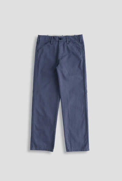 Shop G1 Paper Boy Pant In Vintage Blue