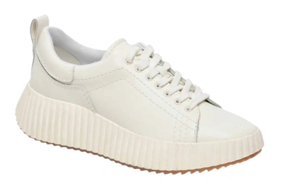 Shop Dolce Vita Women's Devote Sneaker In White Leather