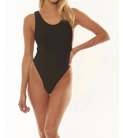 Shop Amuse Society Text Edna One Piece I In Black