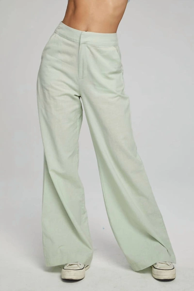 Shop Chaser Simone Trousers In Sage In Multi
