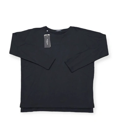 Selected Men's Nakasaki Crew Sweater In Black In Black