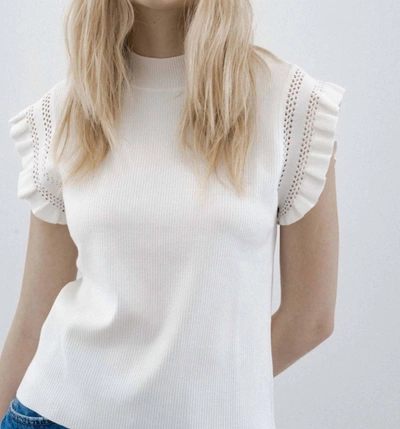Melissa Nepton Zowie Sweater In Off White In White