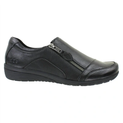 Shop Taos Women's Character Shoes - Medium Width In Black Leather