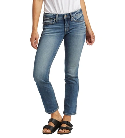 Silver Jeans Co. Britt Straight Leg Jeans In Multi