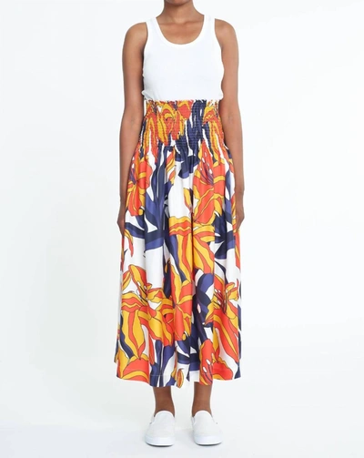 Shop La Prestic Ouiston Mada Skirt In Lys In Multi