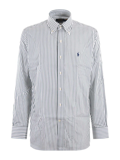 Shop Polo Ralph Lauren Striped Buttoned Shirt In Multi